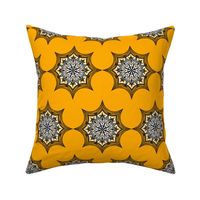 High Contrast Yellow Medallion