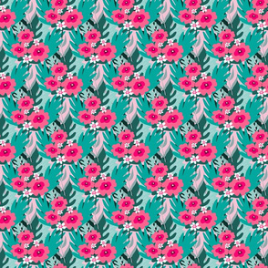 Peony pattern