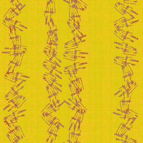 ink-music stripe_mustard