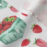 Strawberry Picking // White