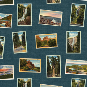 National Parks Postcards