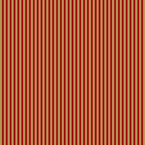 The Red and the Gold: Baby Stripes - Vertical