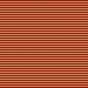 The Red and the Gold: Baby Stripes - Horizontal