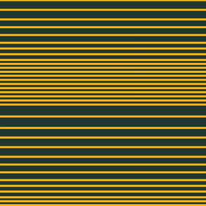 The Green and the Gold: Little Stripe Groups - Horizontal