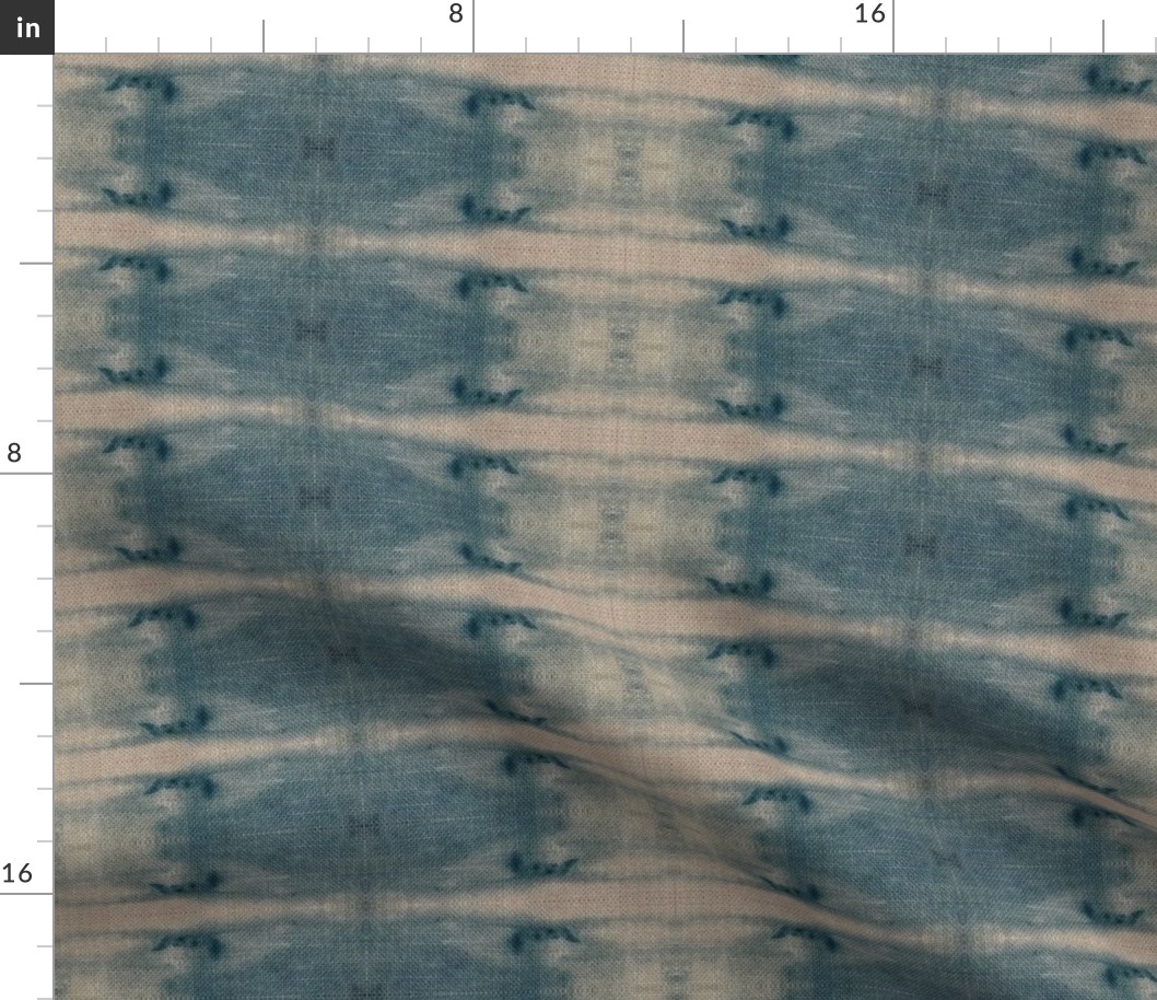 Muted Shibori Linen