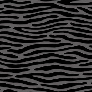 ★ ZEBRA OR TIGER ? ★ Gray – Small Scale- Horizontal / Collection : Wild Stripes – Punk Rock Animal Prints 2