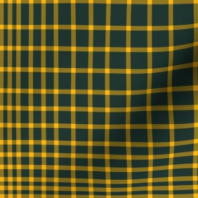 The Green and the Gold: Little Stripe Plaid