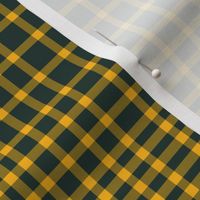 The Green and the Gold: Little Stripe Plaid