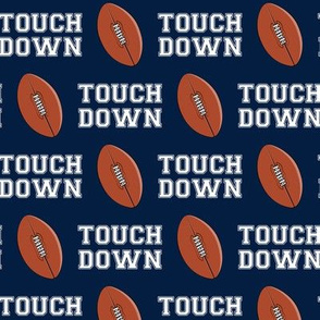 Football - Touch down - navy - LAD19