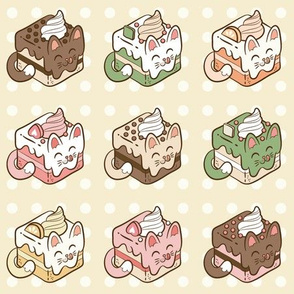 Kitty Cakes in Vanilla