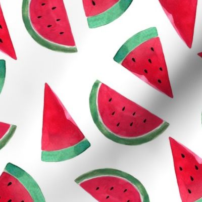 10"  Watermelon fabric, melon fabric, summer fabric 