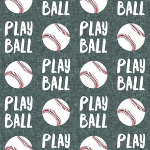 Play ball - baseball - green - LAD19