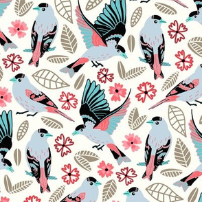 Fantasy Finches  (Medium size) 