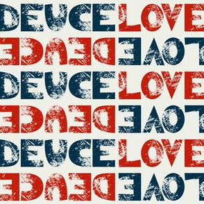 Love Deuce RedBlue 2 Directional