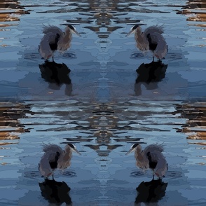 Aquatic Birds - Blue Herons_2-03