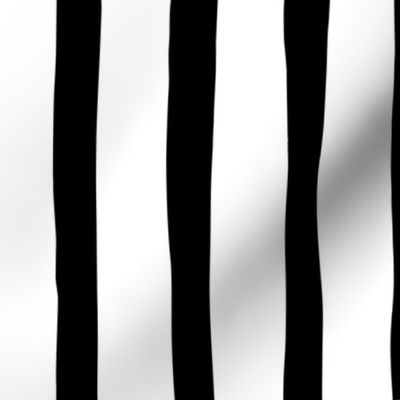 Vertical stripes and beams abstract stripes trend modern minimal design summer bikini monochrome black and white JUMBO