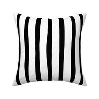 Vertical stripes and beams abstract stripes trend modern minimal design summer bikini monochrome black and white JUMBO