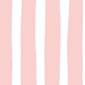Vertical stripes and beams abstract stripes trend modern minimal design summer bikini pastel pink JUMBO