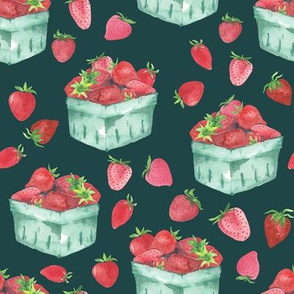 Strawberry Picking // Teal