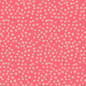 Polkadot rough pink