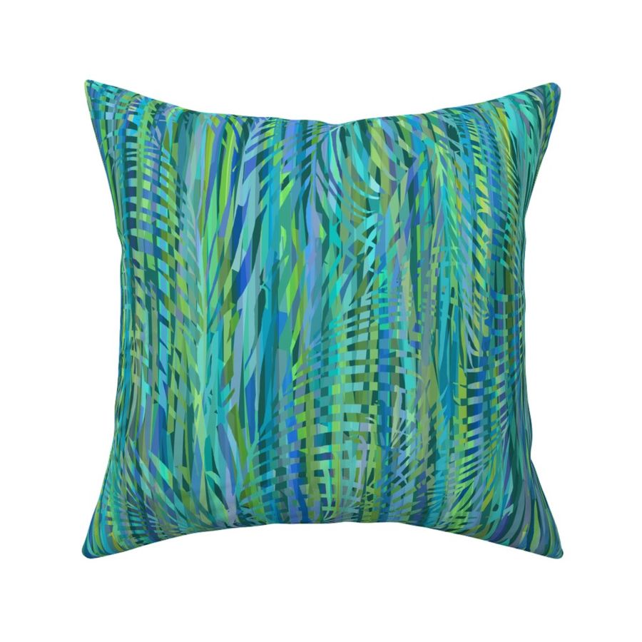 Palms  Ribbons Teal 200