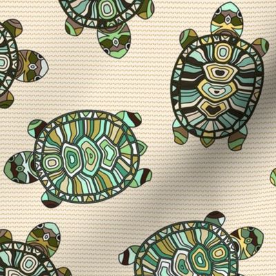 Colorful Turtles