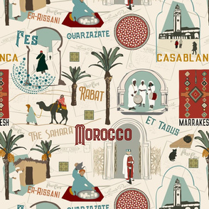 Vintage Postcard - Morocco