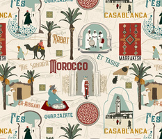 Vintage Postcard - Morocco
