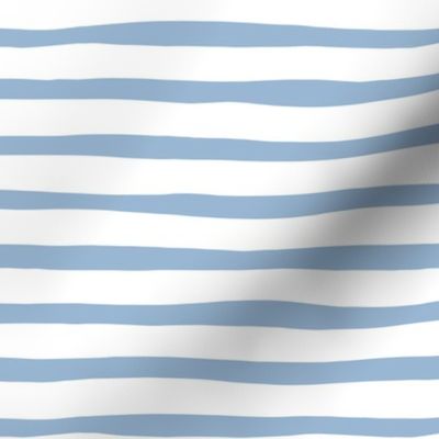 Horizontal stripes and beams abstract stripes trend modern minimal design summer bikini baby blue