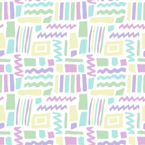 abstract pattern pastel