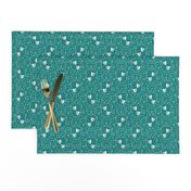 Theater Damask (Teal)