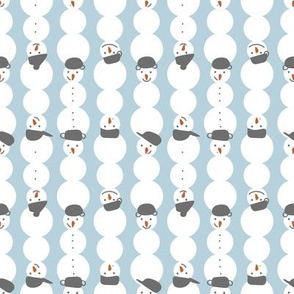 snowmen stripes by rysunki_malunki
