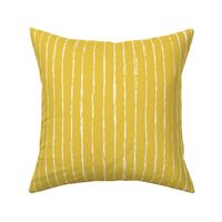 Raw vertical Inky stripes minimal Scandinavian style trend abstract print summer ochre yellow