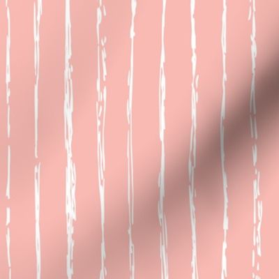 Raw vertical Inky stripes minimal Scandinavian style trend abstract print summer fall pink