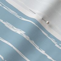 Raw vertical Inky stripes minimal Scandinavian style trend abstract print sea blue