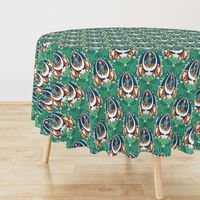 Egg Chair Foxes Emerald 