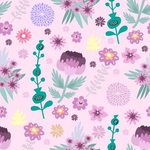 Peony pattern