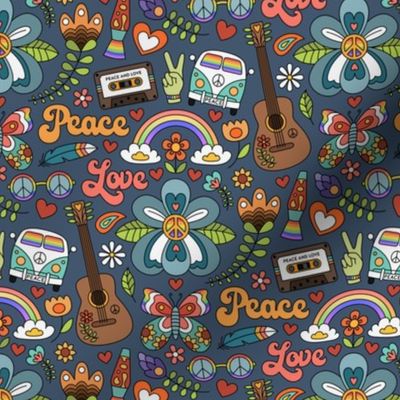 Peace And Love - Blue 3