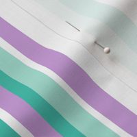 summer stripes - purple and teal - LAD19