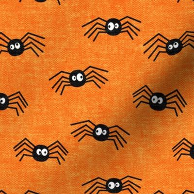 Cute Spiders - Halloween - orange - LAD19