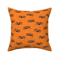 Cute Spiders - Halloween - orange - LAD19