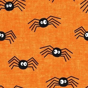 Cute Spiders - Halloween - orange - LAD19