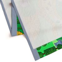 The Land of Oz Yellow Brick Road Playmat