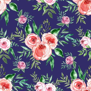 Flower rose pattern