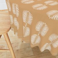 DESERT PALMS . FADED SIENNA LINEN