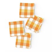 1" Candy Corn Plaid - Halloween, Fall