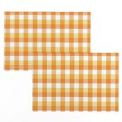 1" Candy Corn Plaid - Halloween, Fall