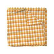 1" Candy Corn Plaid - Halloween, Fall