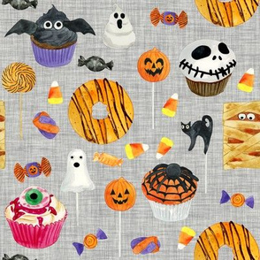 Halloween Sweet Treats // Gray Linen