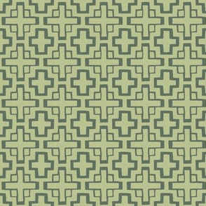 mosaic - artichoke/artichoke heart green